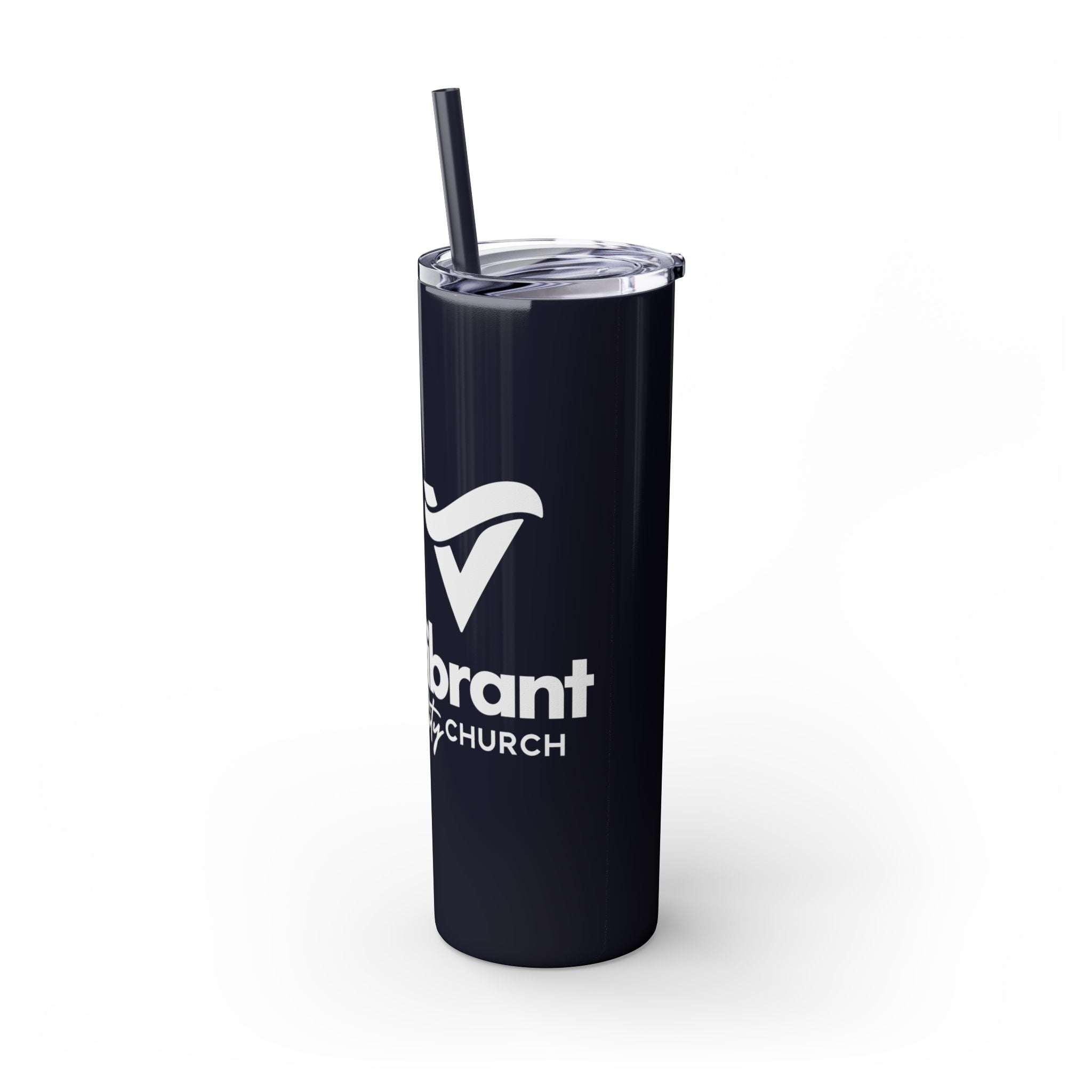 Skinny Tumbler with Straw, 20oz