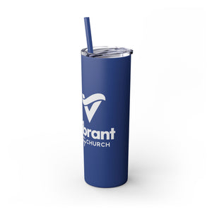 Skinny Tumbler with Straw, 20oz